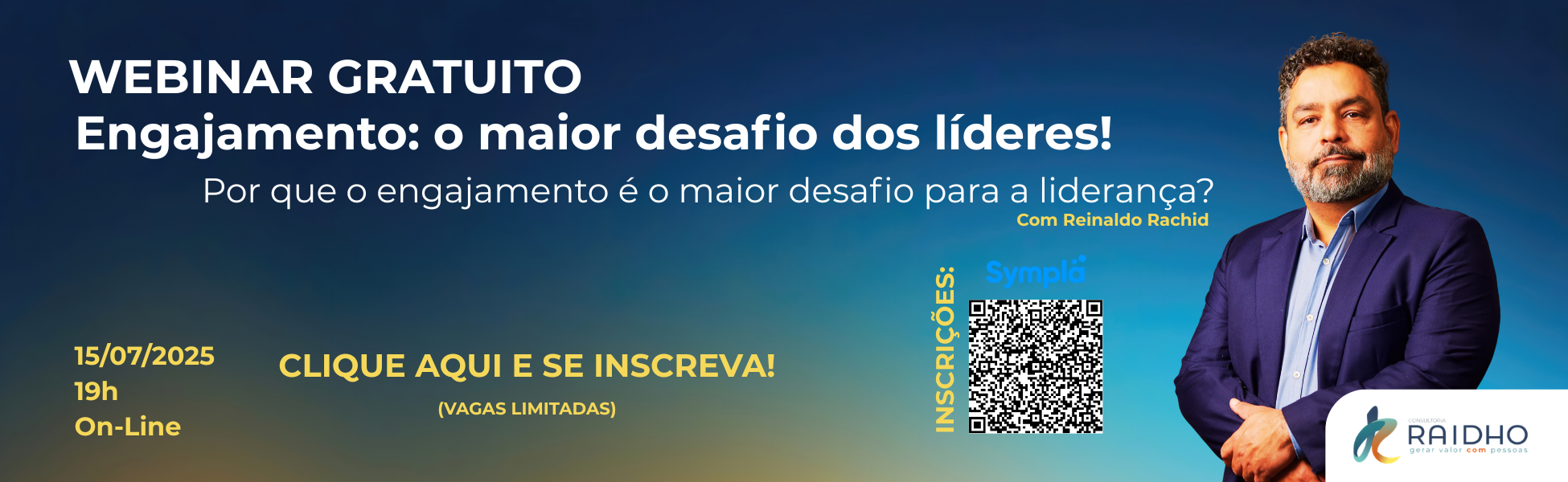 RAIDHO - BANNER Site - Engajamento 15-07-2025